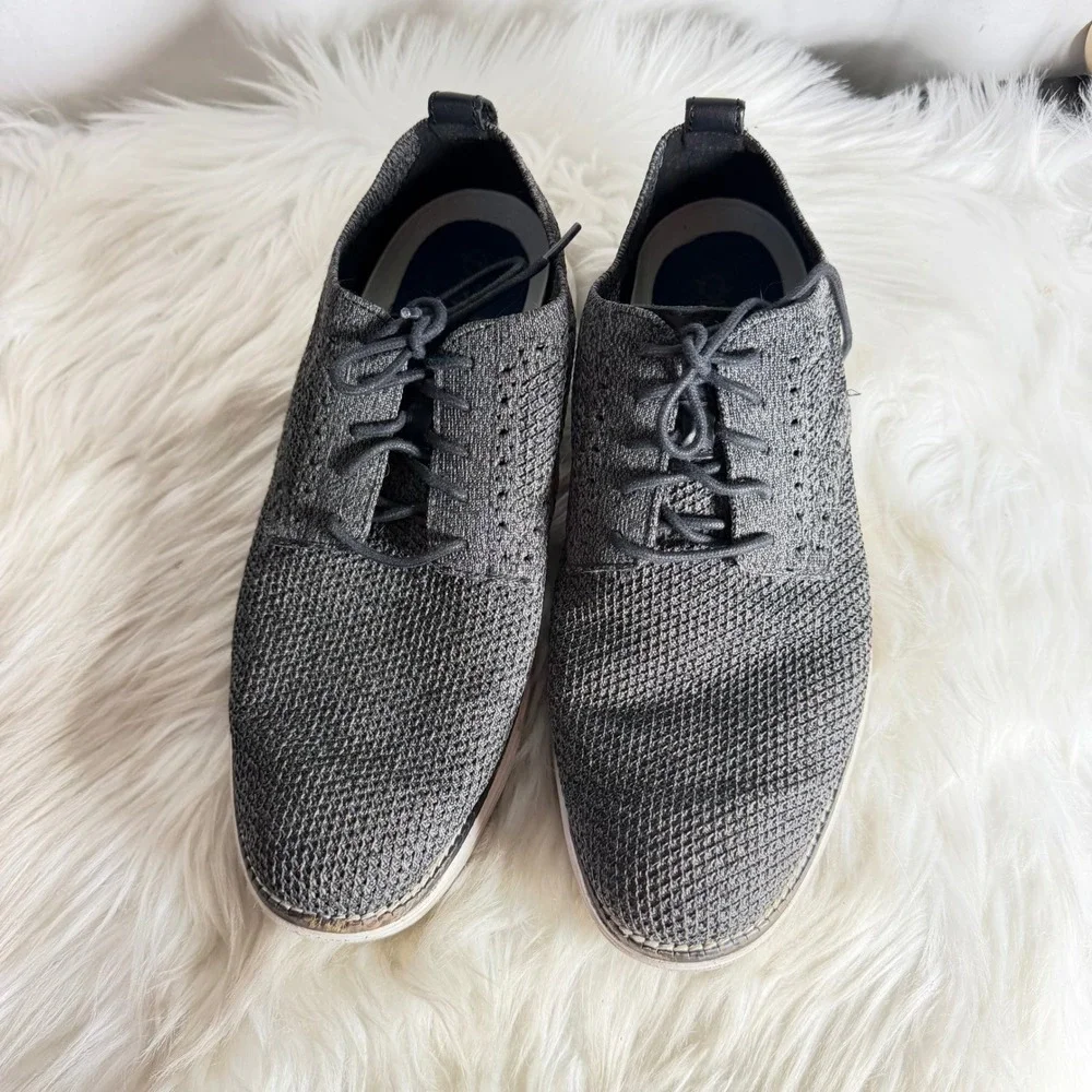 Cole Haan gray wingtip